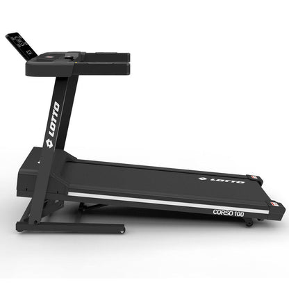 LOTTO Corso 100 Tapis de Course Electrique Pliable, Max 110kg,Bluetooth - SportVentePrivee
