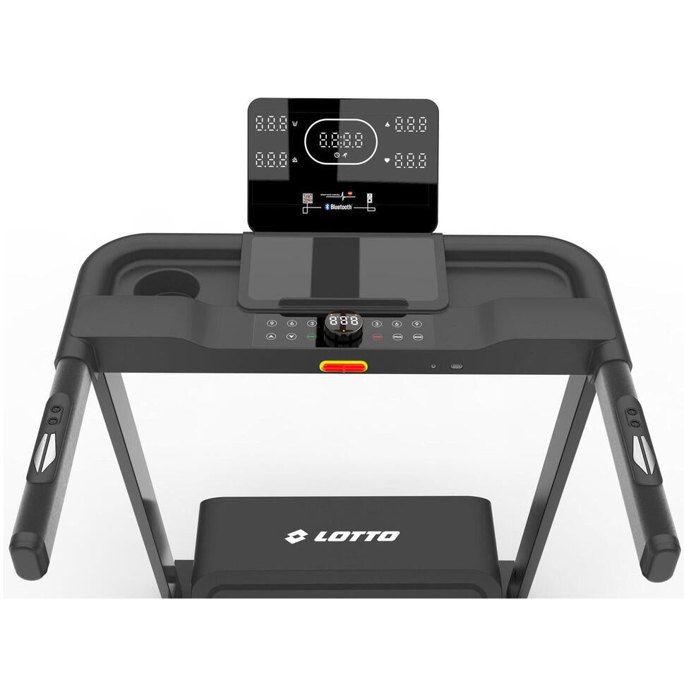LOTTO Corso 100 Tapis de Course Electrique Pliable, Max 110kg,Bluetooth - SportVentePrivee