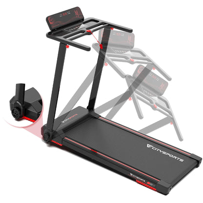 Tapis de Course Pliable 1400W,CITYSPORTS WP9 - SportVentePrivee