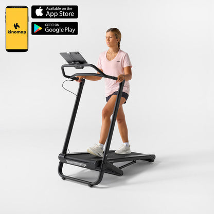 Tapis de course pliable, TS100 - SportVentePrivee