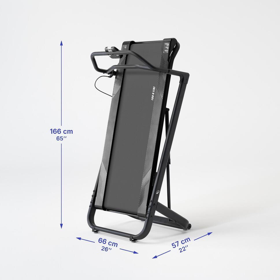 Tapis de course pliable, TS100 - SportVentePrivee