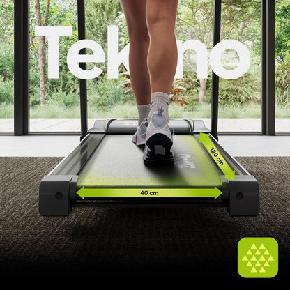 Tapis de course pliant Zipro Tekno 120 x 40 cm, 14 km/h, enceintes MP3, LCD - SportVentePrivee