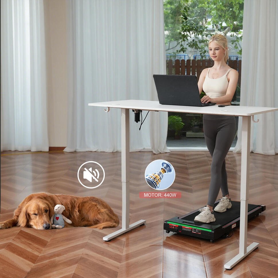Tapis de marche inclinable jusqu'à 13.41% - Citysports - Moteur 440W - 6,0 km/h - SportVentePrivee