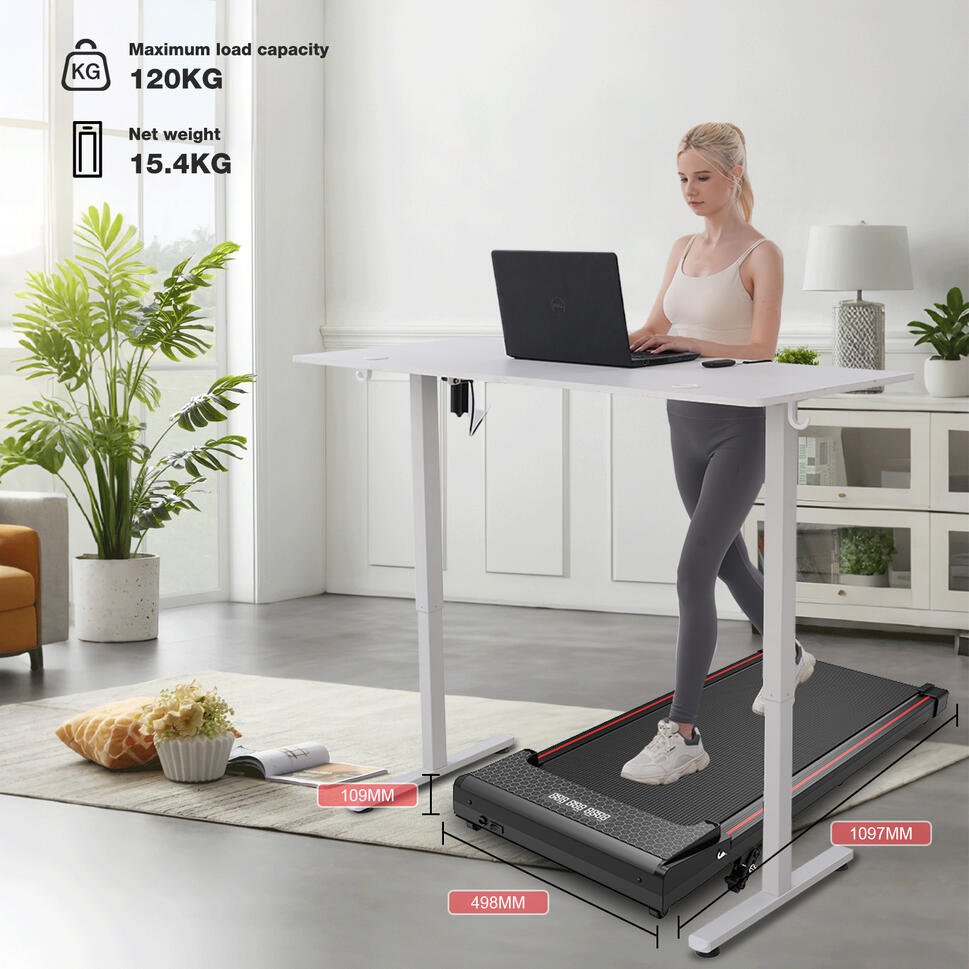 Tapis de marche inclinable jusqu'à 13.41% - Citysports - Moteur 440W - 6,0 km/h - SportVentePrivee
