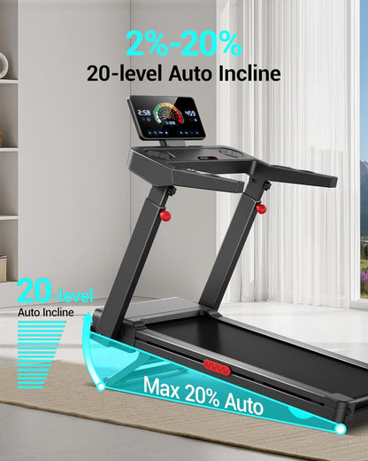 Umay L20 - Tapis de course pliant - CitySportFrance