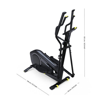 Vélo elliptique el540 noir auto - alimenté et connecté kinomap - SportVentePrivee